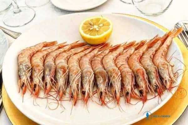 gambas blancas de huelva