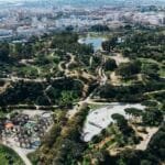 Parque moret desde arriba con sus 72 hectareas