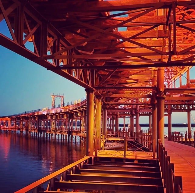 Muelle del tinto Huelva