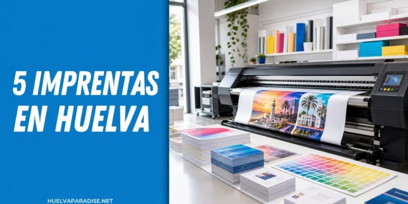 5 imprentas y copisterías en Huelva