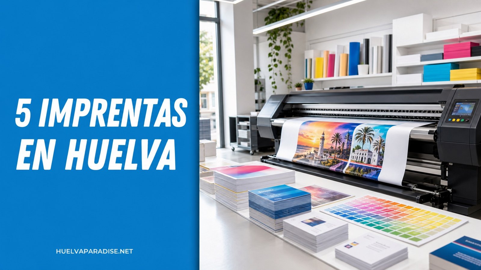 5 imprentas y copisterías en Huelva