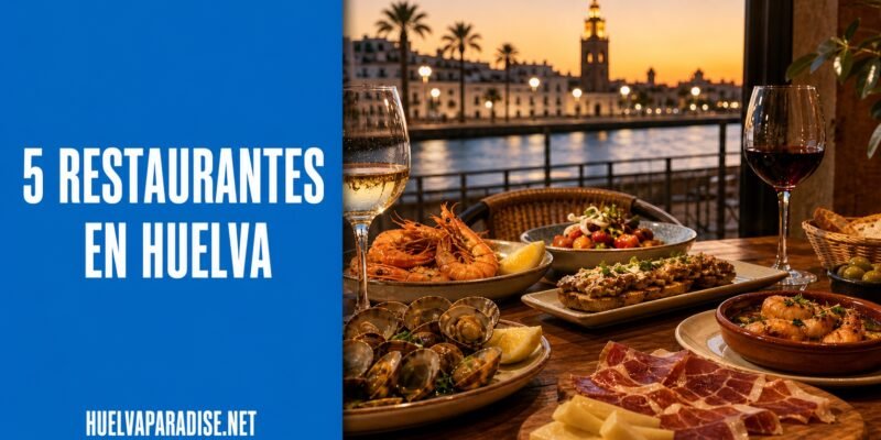 Comida onubense y texto 5 restaurantes en Huelva