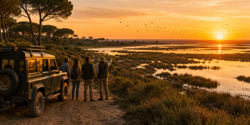 Excursión guiada a Doñana desde Huelva entre marismas y aves